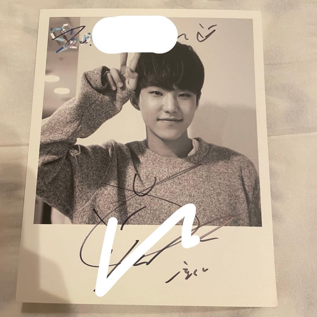 SEVENTEEN セブチ サイン会 ペンサ 直筆サイン ホシ - メルカリ