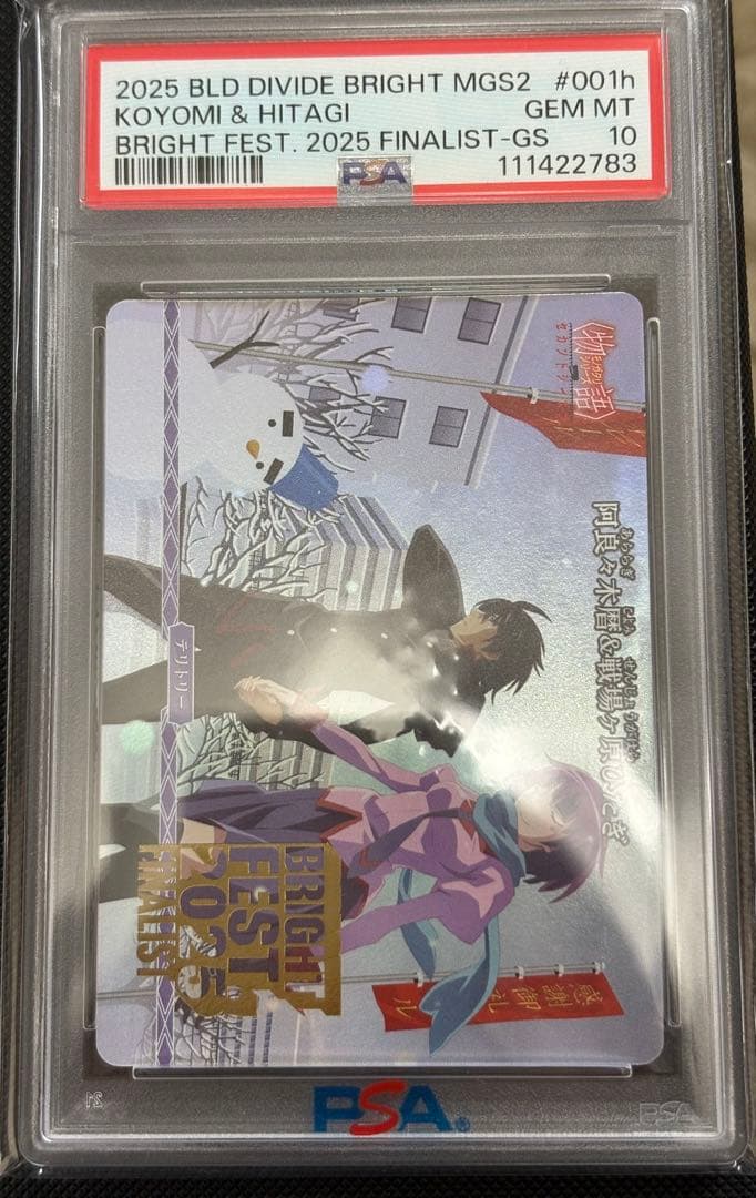 ビルディバイドブライト 新たな6つの物語FINALIST psa10 VT