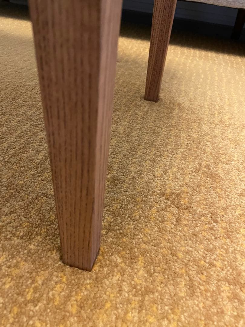 unico ウニコ　カフェテーブル クルト ブラウン w1000