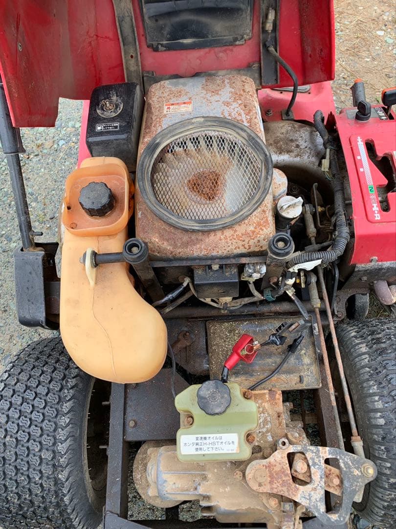 Honda 乗用式芝刈り機 赤　取引限定