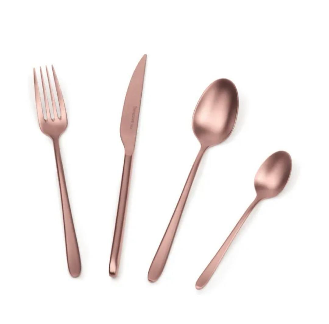 ヨッシー　未使用品 カトラリー 24P ブロンズサテン 定価4万円