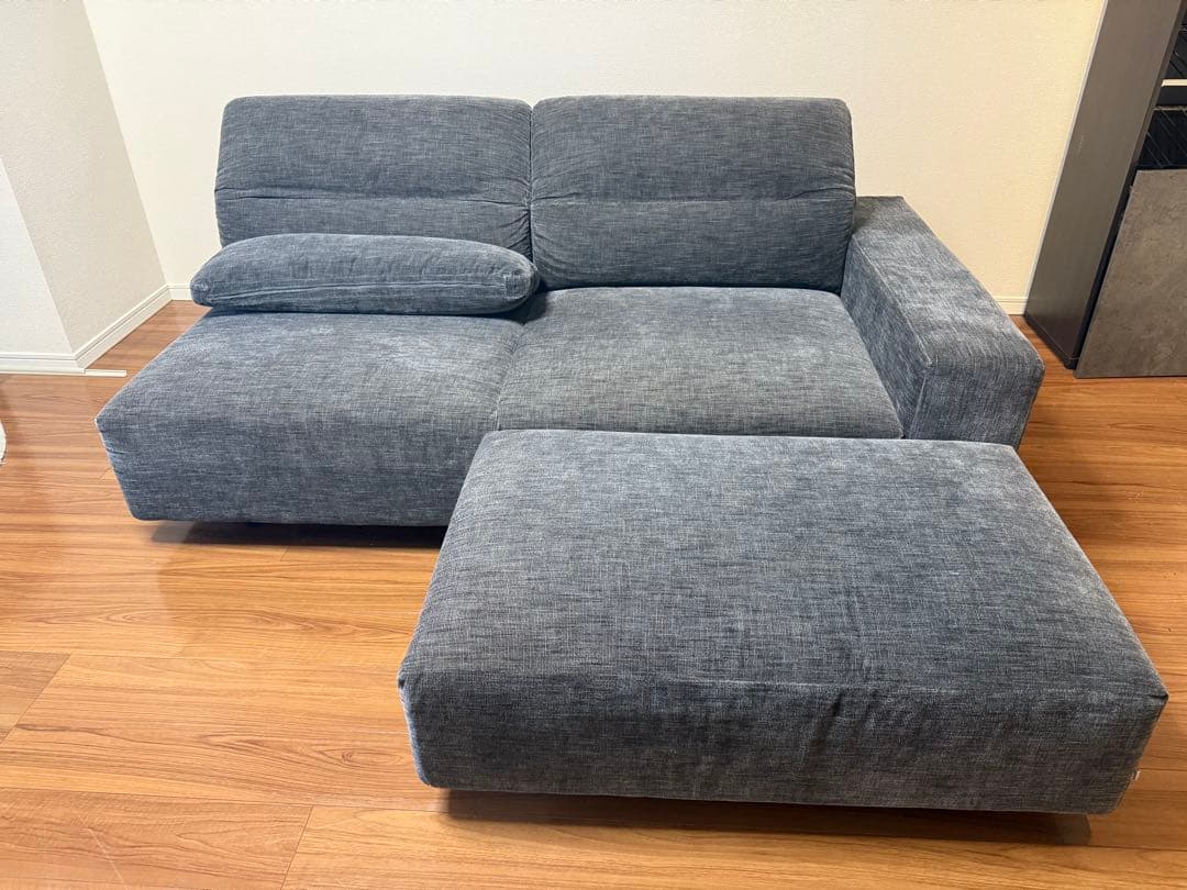 BO CONCEPT HAMPTON グレー L字or3人掛けソファファブリック