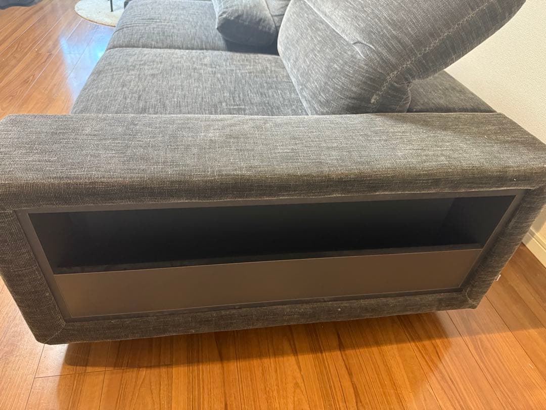 BO CONCEPT HAMPTON グレー L字or3人掛けソファファブリック