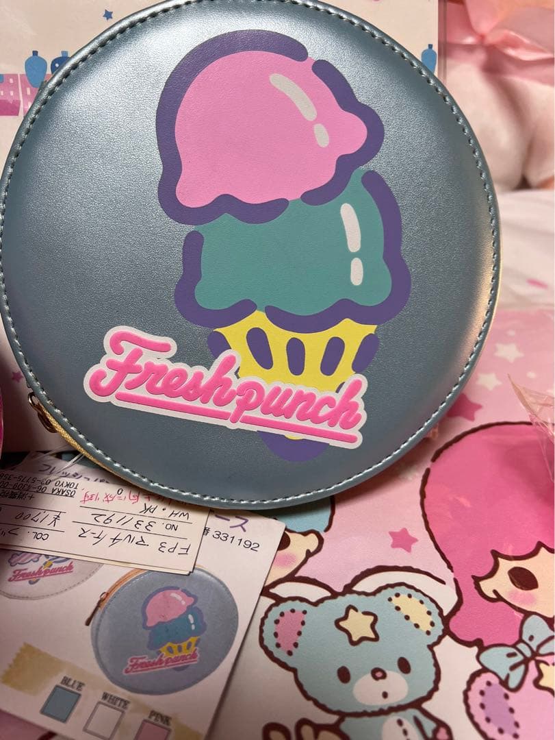 サンリオ フレッシュパンチ 希少 ポーチ＆小物入れ セット