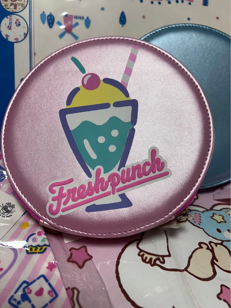 サンリオ フレッシュパンチ 希少 ポーチ＆小物入れ セット