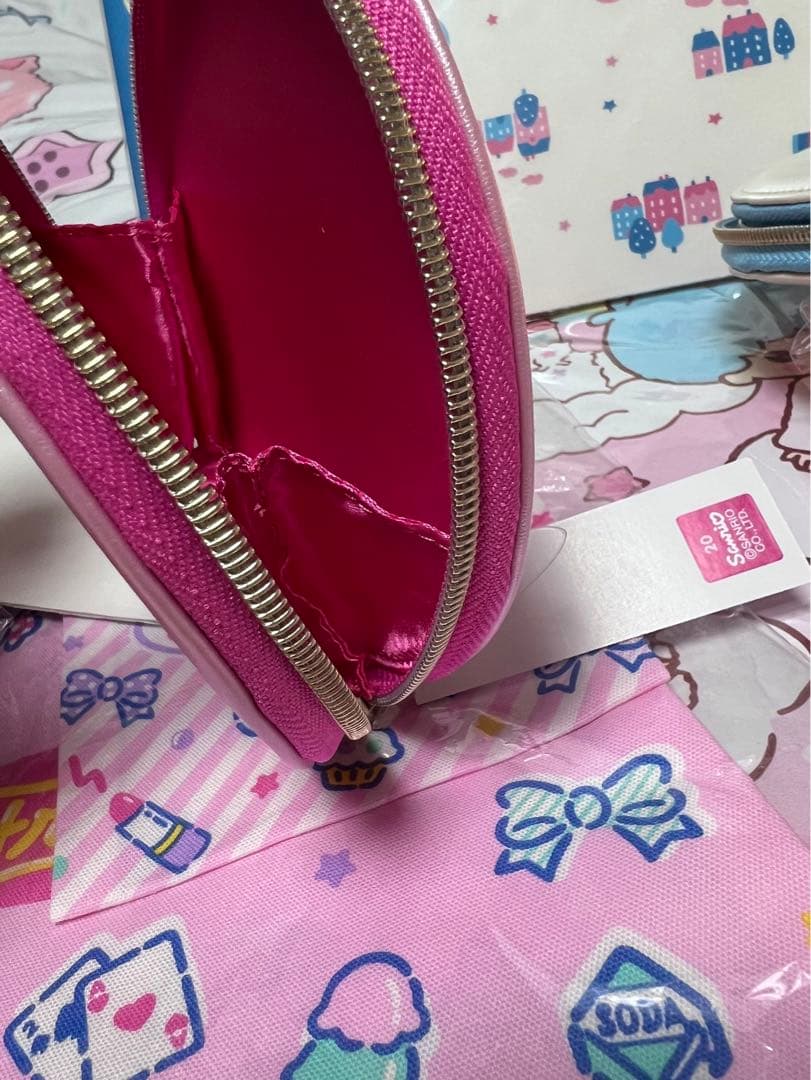 サンリオ フレッシュパンチ 希少 ポーチ＆小物入れ セット