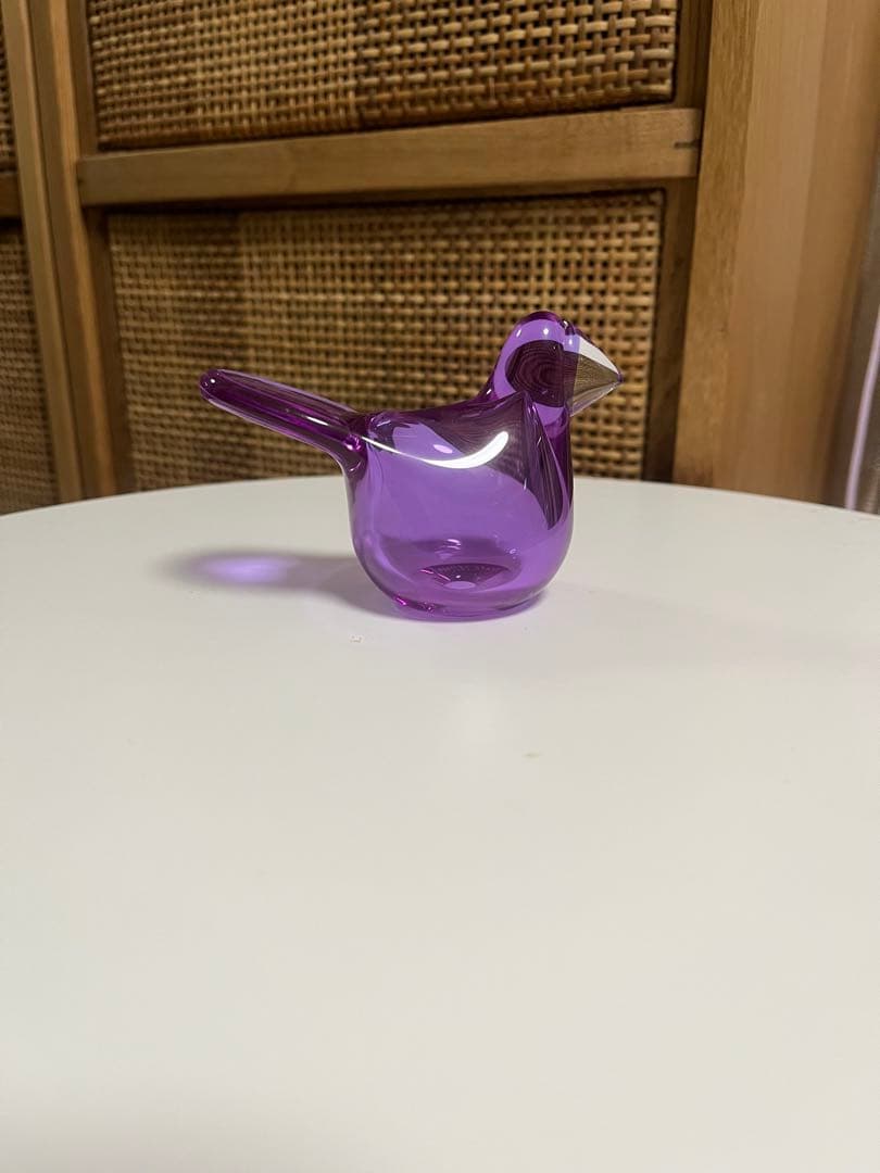 イッタラ　バード　シエッポ　アメジスト　クリア