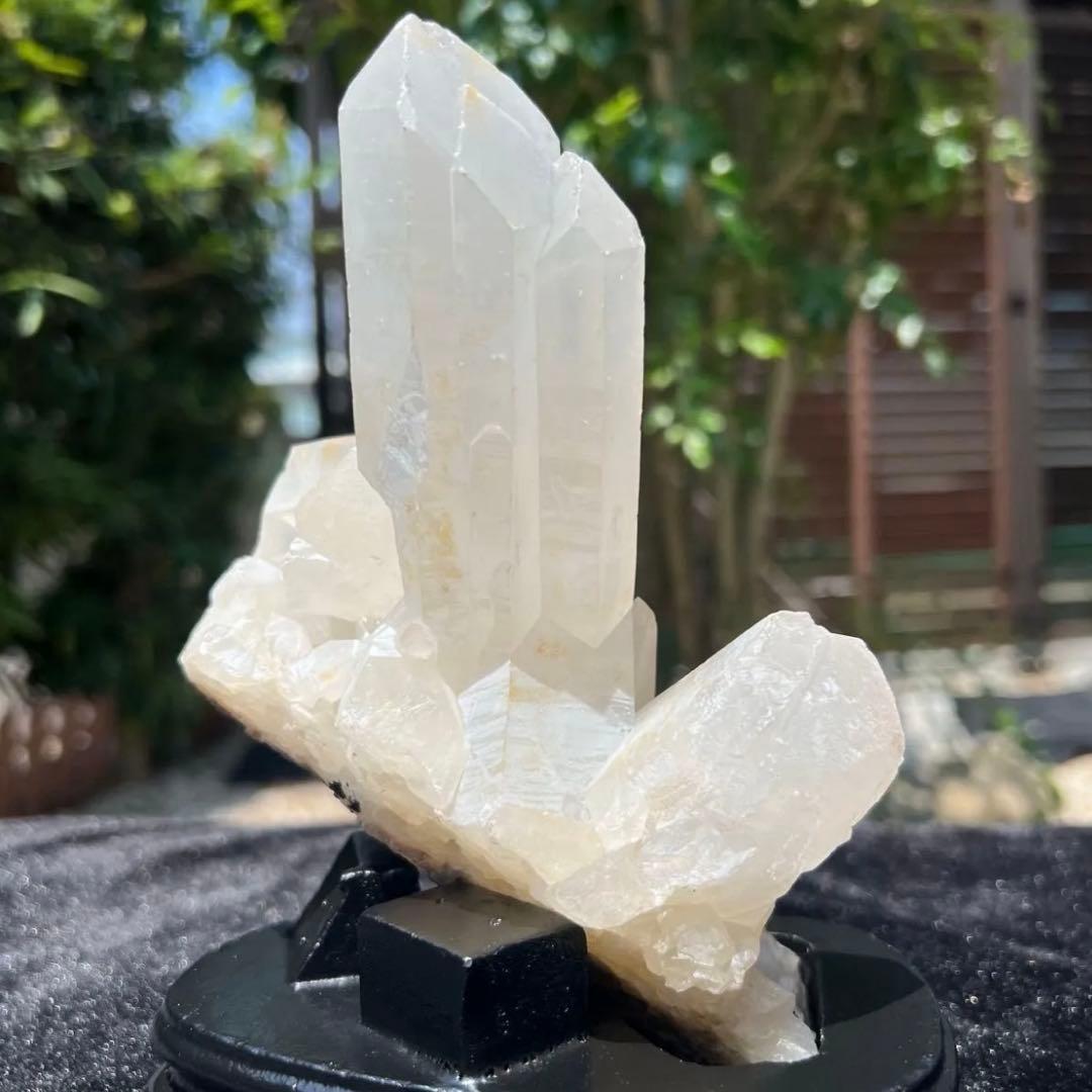 ☆癒される美麗クラスター☆水晶クラスター パワーストーン 天然石 原石 水晶