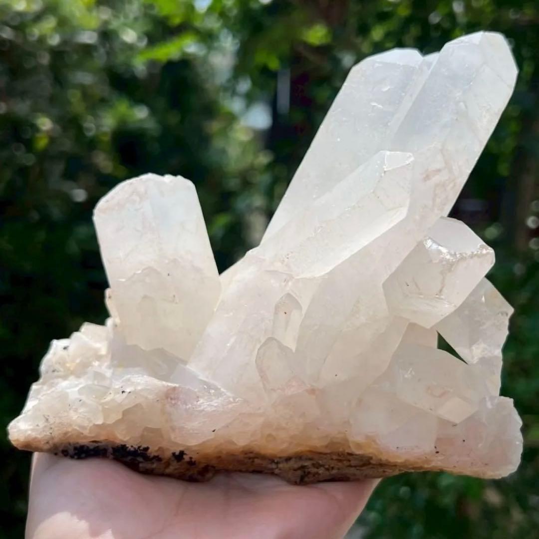 ☆癒される美麗クラスター☆水晶クラスター パワーストーン 天然石 原石 水晶