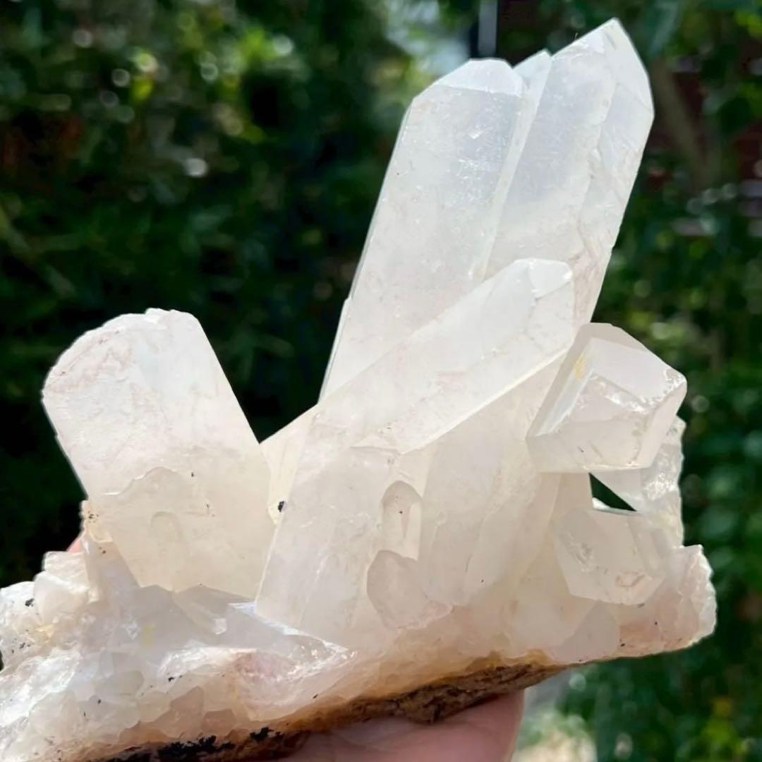 ☆癒される美麗クラスター☆水晶クラスター パワーストーン 天然石 原石 水晶