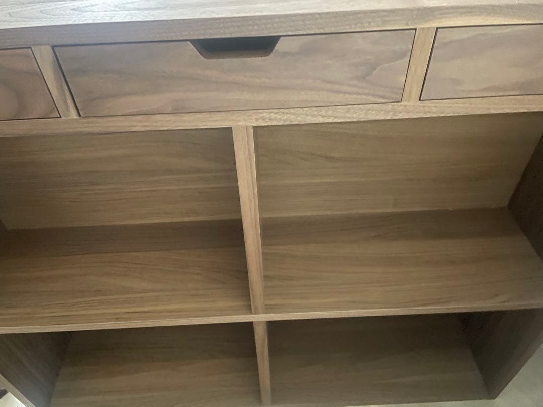 杉工場　ウォールナット　シェルフ　クッカ