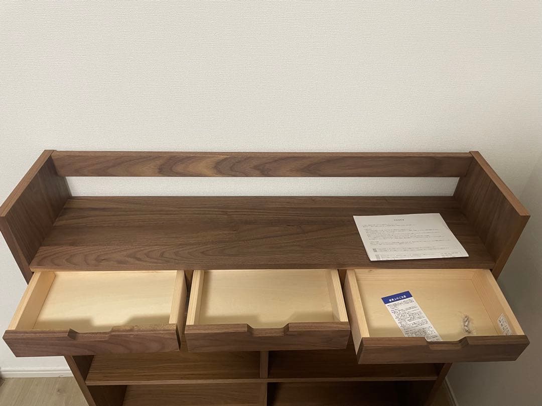 杉工場　ウォールナット　シェルフ　クッカ