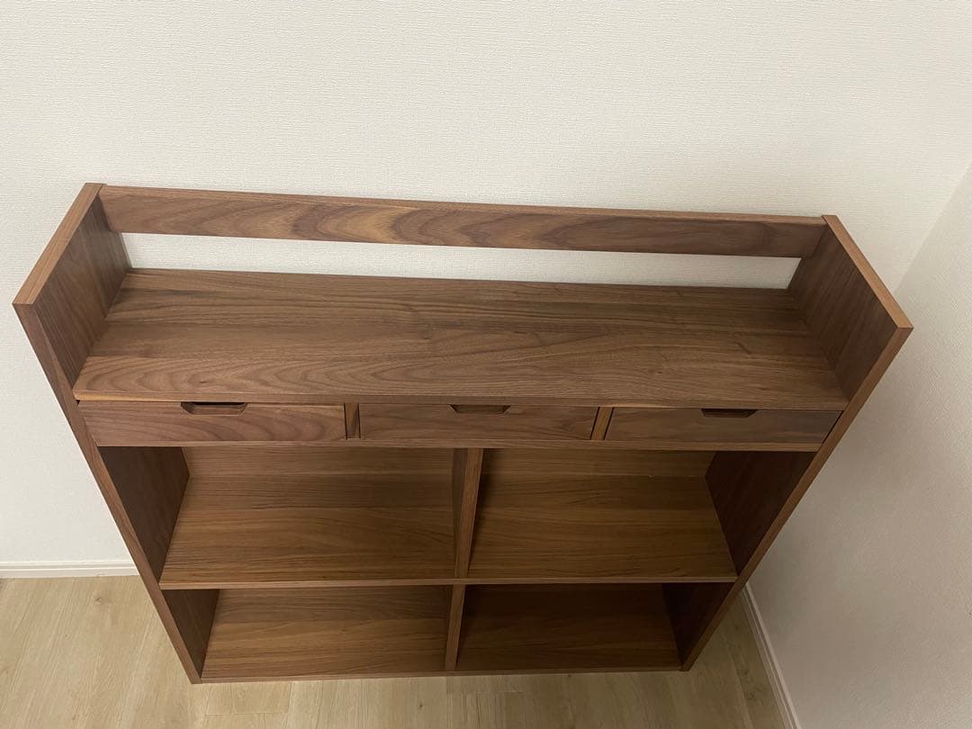 杉工場　ウォールナット　シェルフ　クッカ