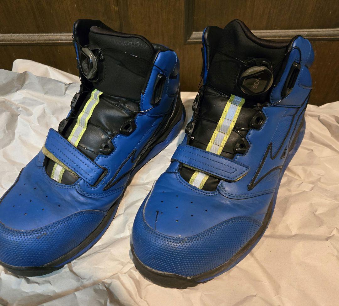 ミズノ 安全靴 ALMIGHTY HW51M BOA 28cm