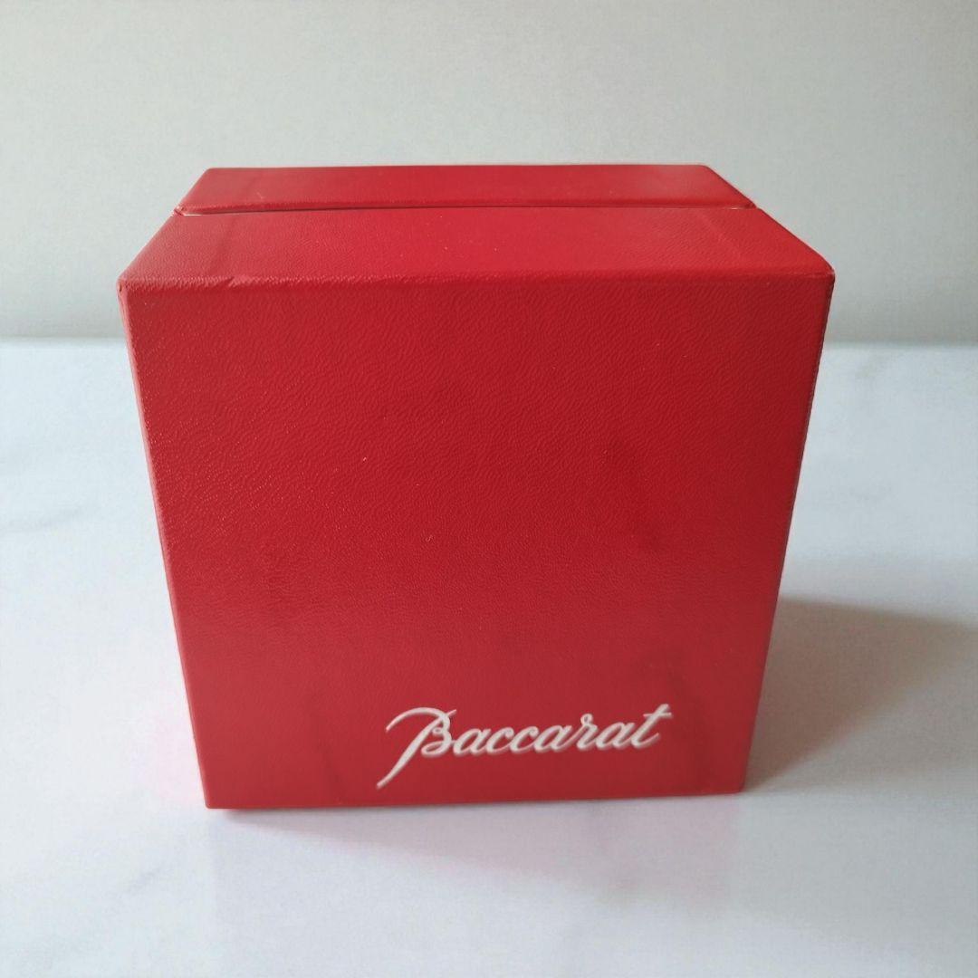 【未使用】Baccarat　バカラ　オブジェ　ラッキーバタフライ　レッド