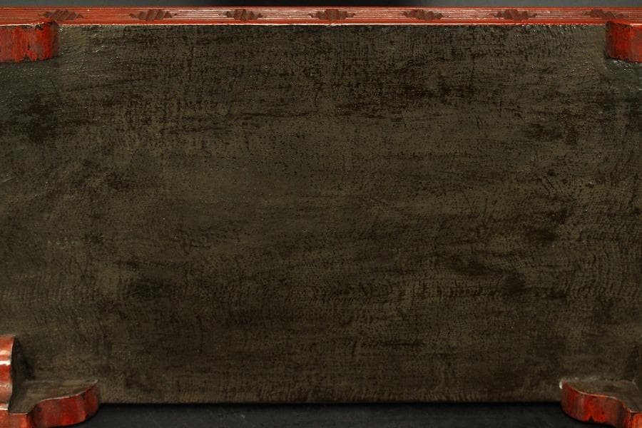 武具甲冑 讃岐 堆朱 刻 雲蝙蝠 鹿角 吉祥 刀掛(LC328) - メルカリ