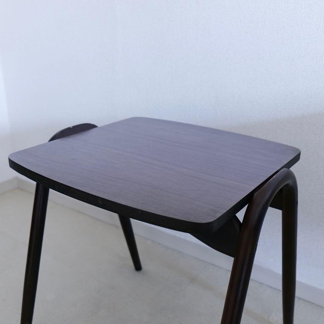 飛騨産業　キツツキ　アイガーサイドテーブル　ヴィンテージ