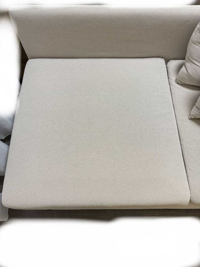 SÖDERHAMN 3人掛けソファ フリドゥナライトベージュ