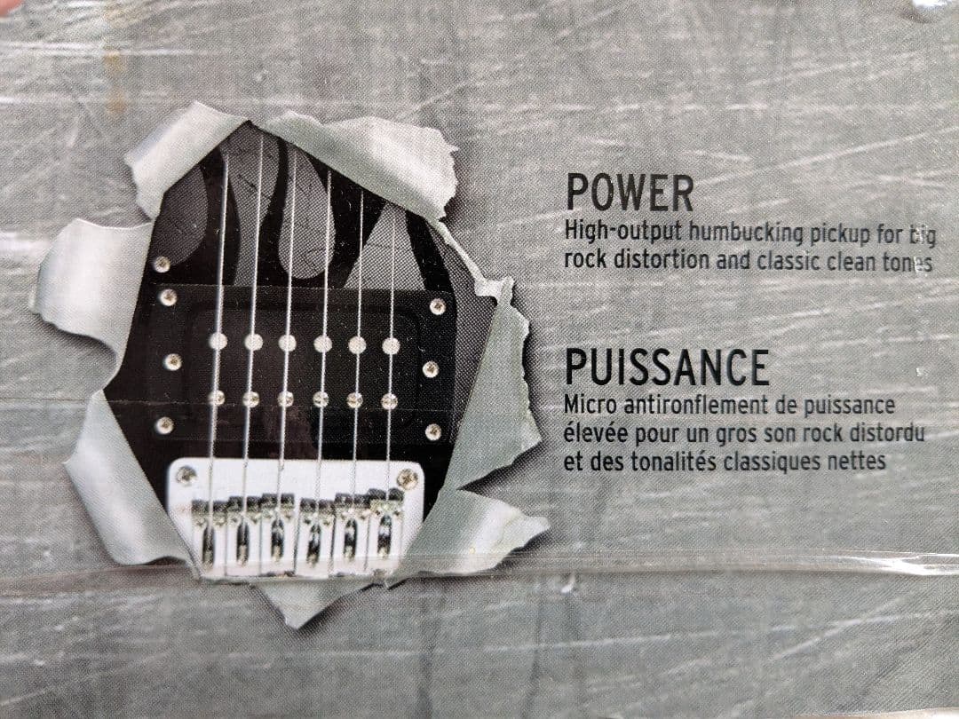 グレイフレーム エレキギターパック ファイヤーパターン 未開封品