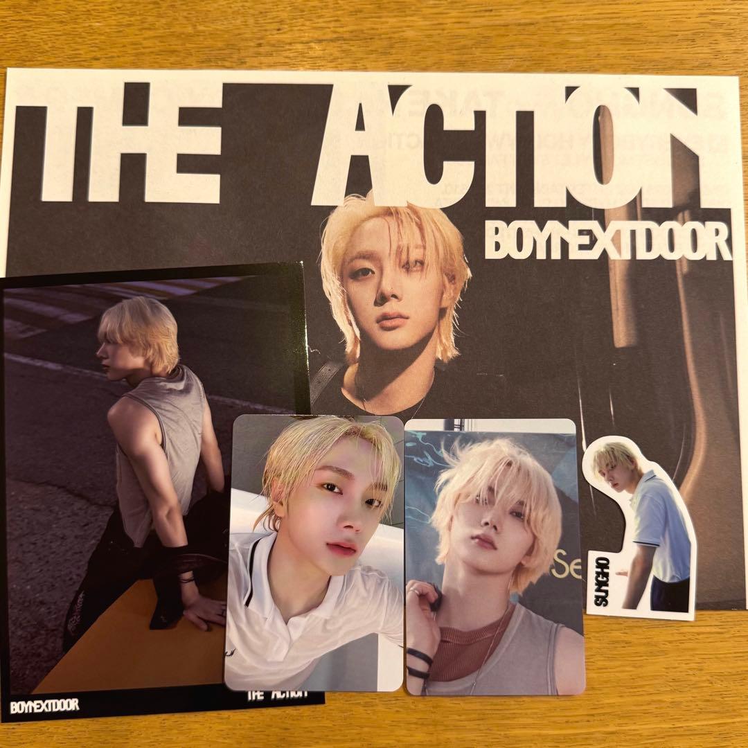 boynextdoor ソンホ TheAction タワレコ トレカ セット - メルカリ