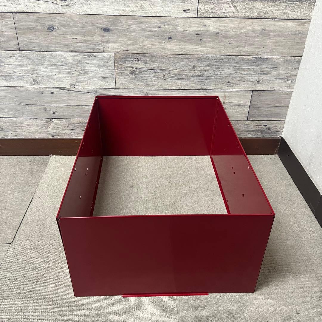 USM Haller ハラ－ D500 メタルボックス 色：ルビーレッド（１）