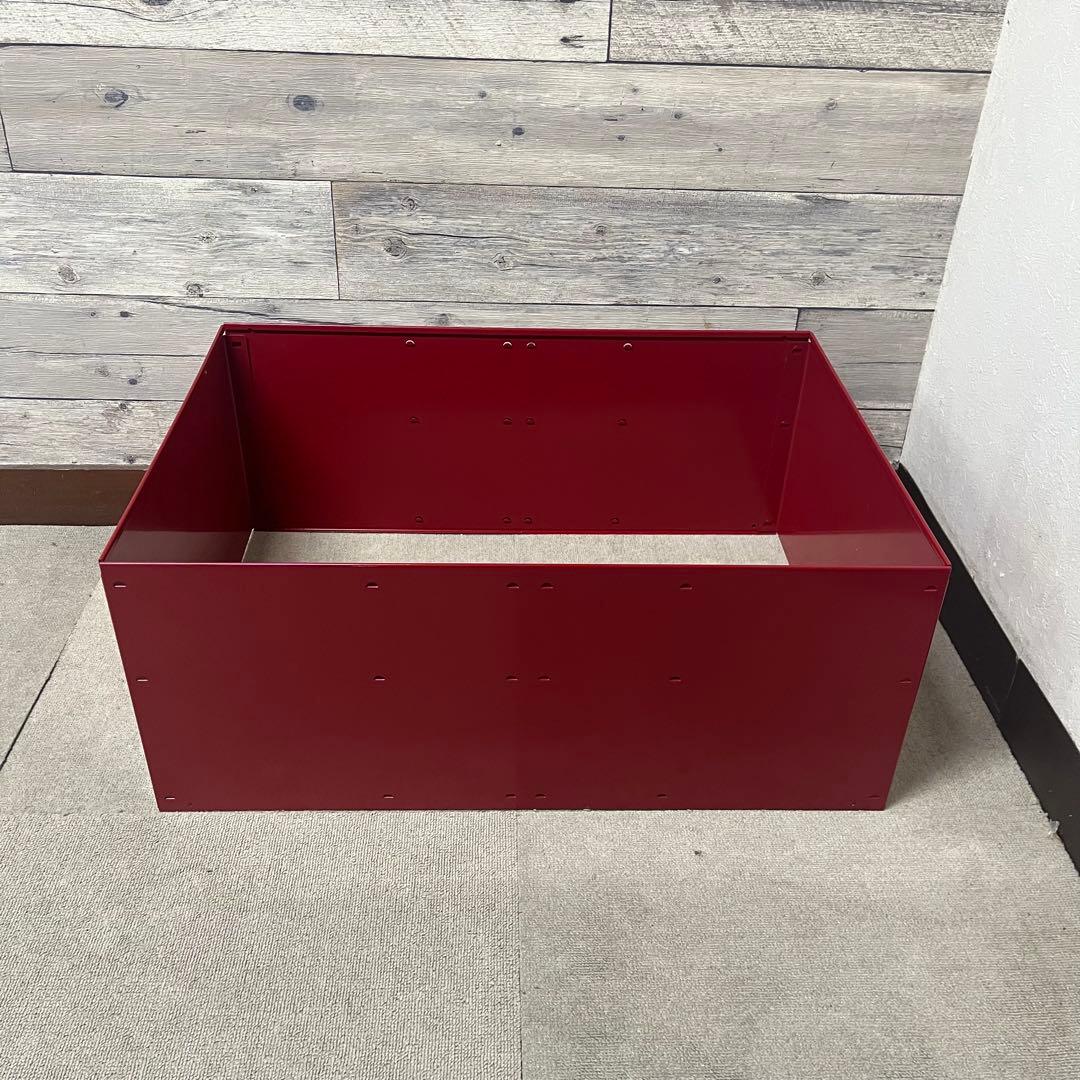 USM Haller ハラ－ D500 メタルボックス 色：ルビーレッド（１）