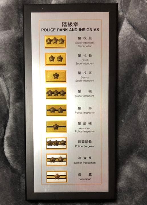 警察 階級章 盾 - メルカリ