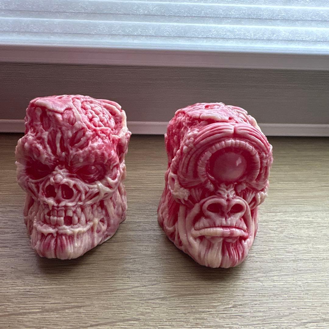 もうこやま ジャイアントゴリラフランケン ソフビ 肉マーブル - メルカリ