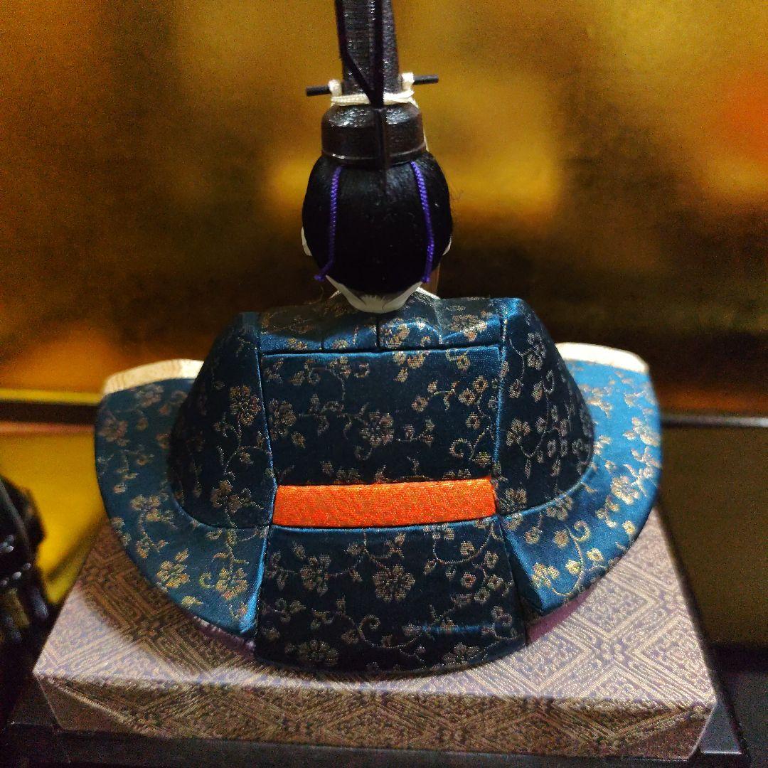 伝統的雛人形　江戸木目込人形　一秀作　親王飾り　安土雛