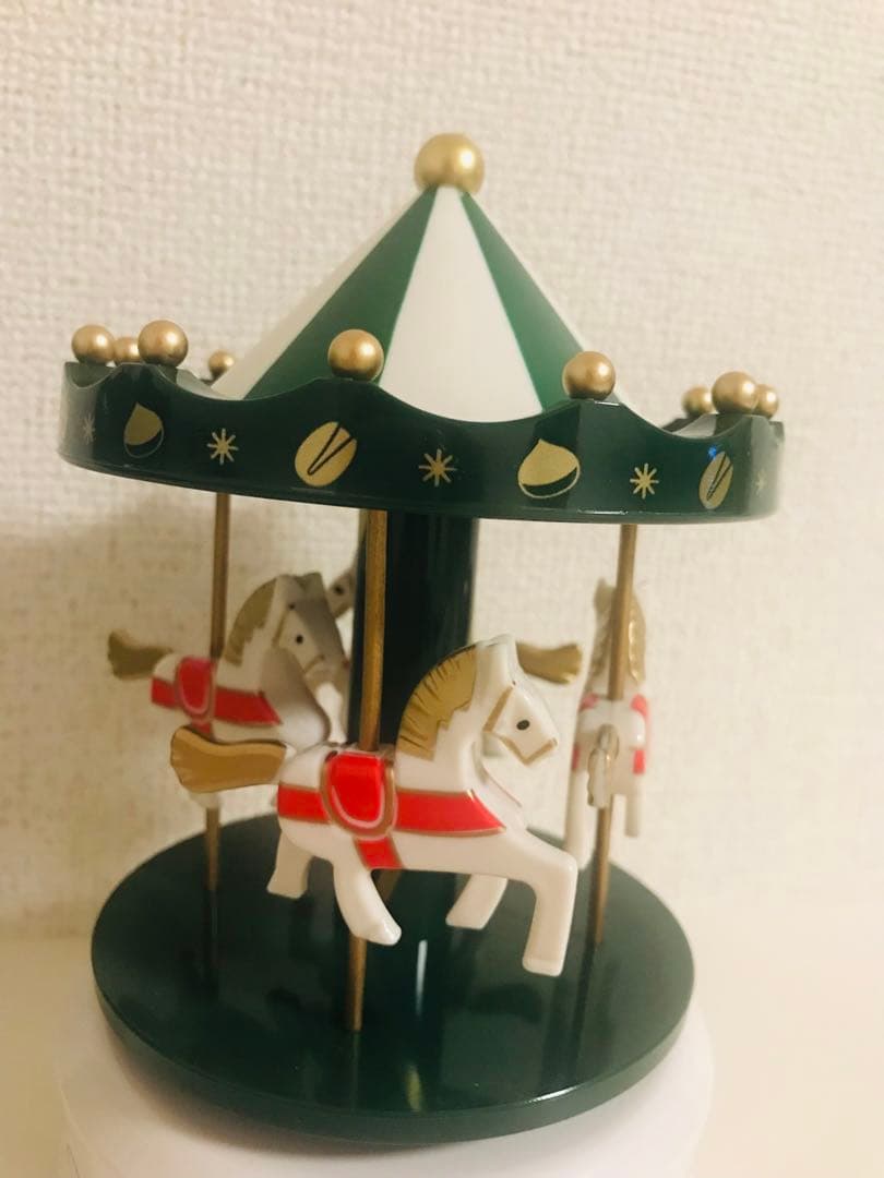 新品　海外限定　Häagen-Dazs メリーゴーランドオルゴール