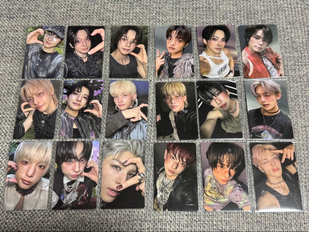 &TEAM weverse グローバル 韓国ペンサ トレカ 18枚