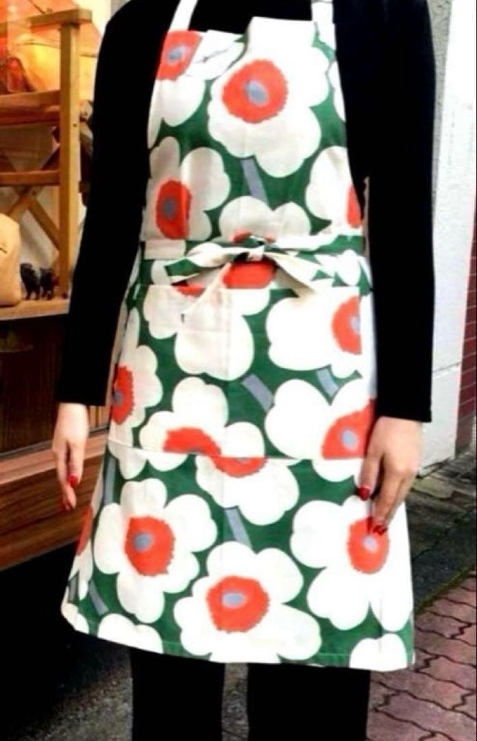 ★新品未使用★マリメッコ　marimekko 60周年　エプロン