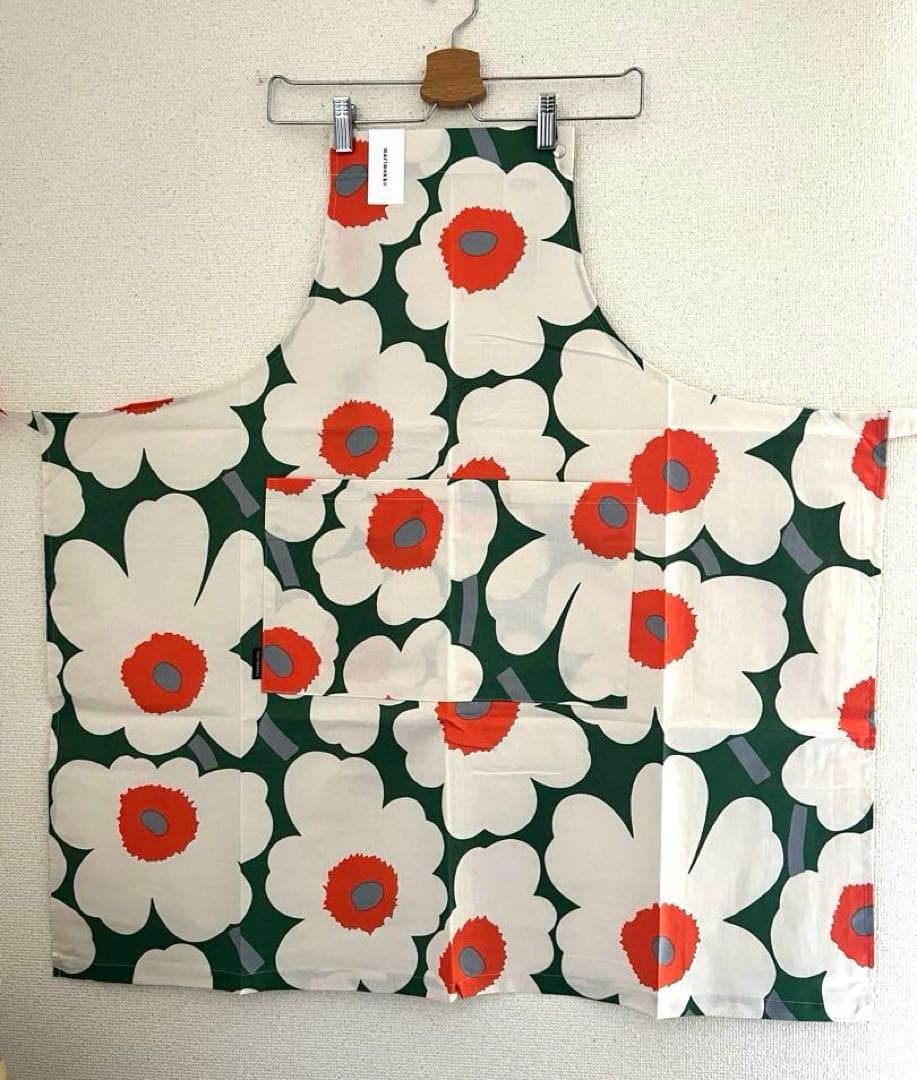 ★新品未使用★マリメッコ　marimekko 60周年　エプロン