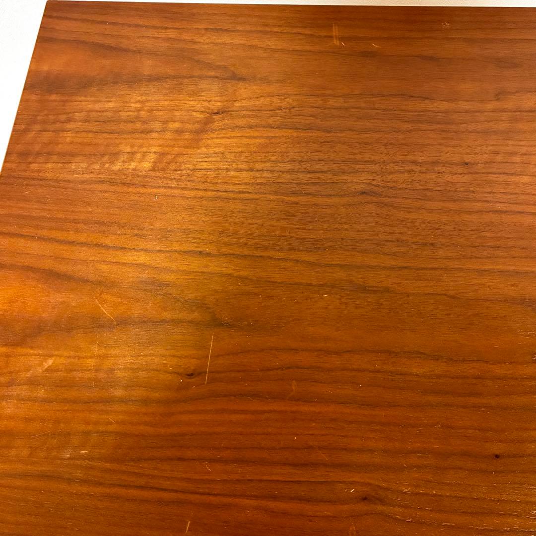 ルームズ大正堂 木製 デスク 120cm ブラウン×ブラック 机 家具 送料込