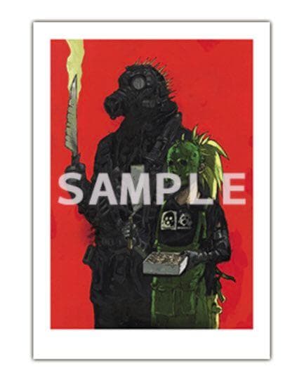 ドロヘドロ 複製原画 原画展 サイン入り