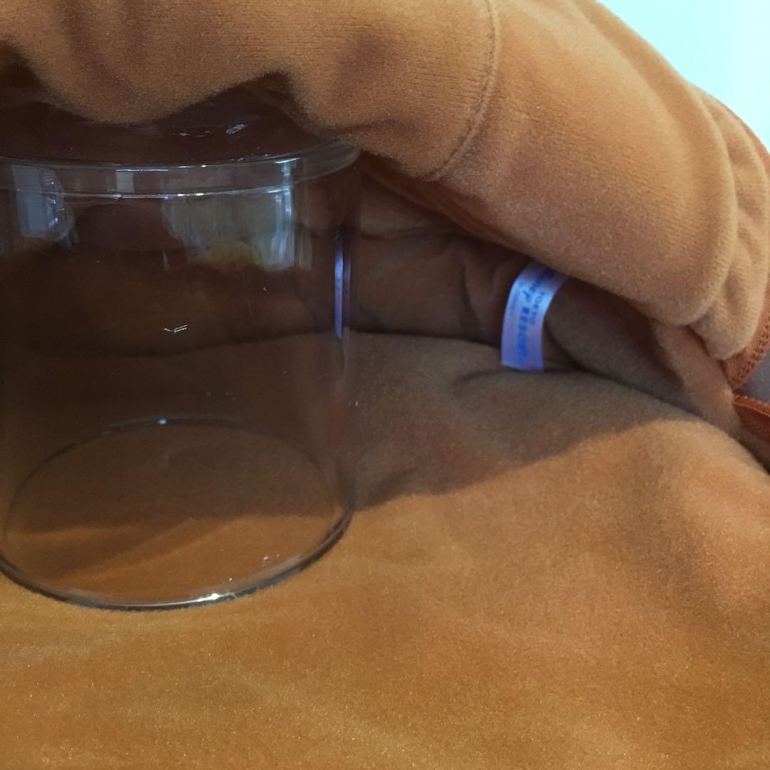 ハンバーガー型ナップザック ミッキー耳付き　ミッキーマウス￼ ディズニーランド￼