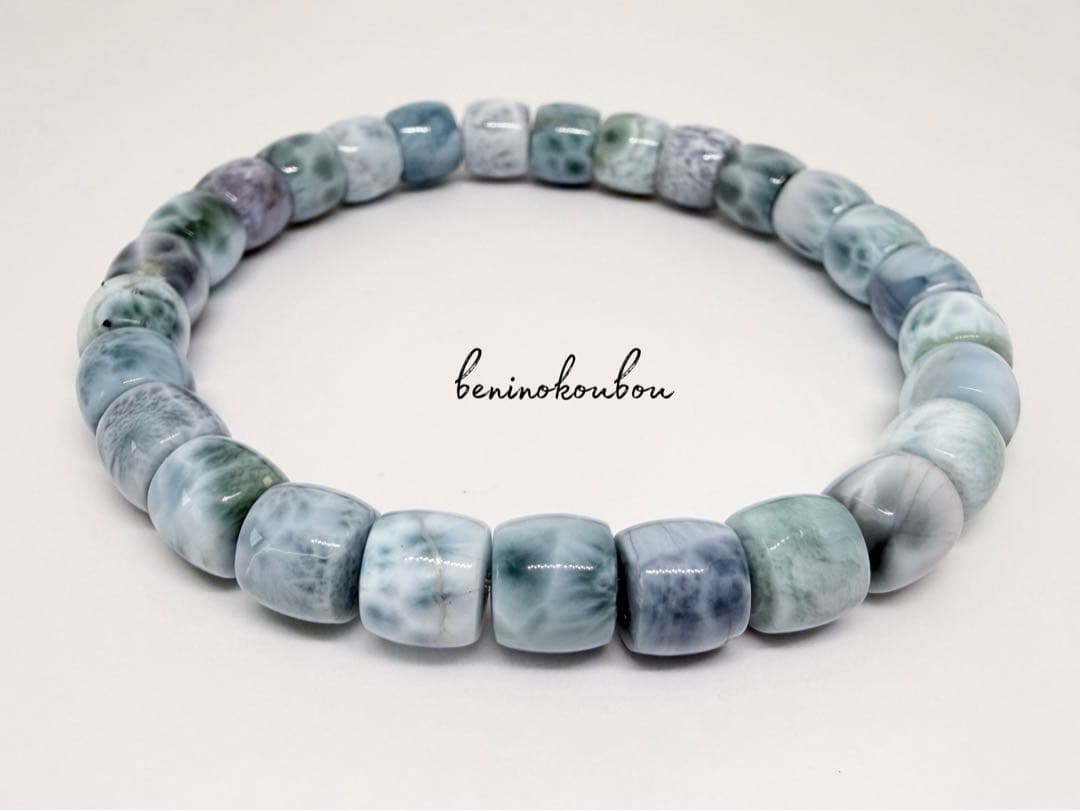 【一点物】心を整え、穏やかな変化を導くパープルラリマー｜上質チューブブレスレット