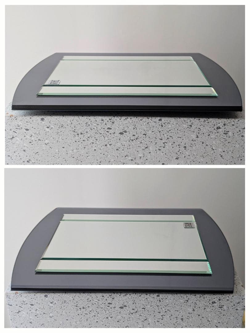 ビンテージ 90s ウォールミラー シック ジャパニーズ ポストモダン TAN