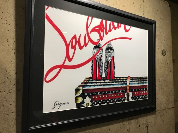 grysonアート2.5Lルブタンヴィトンオマージュパロディ