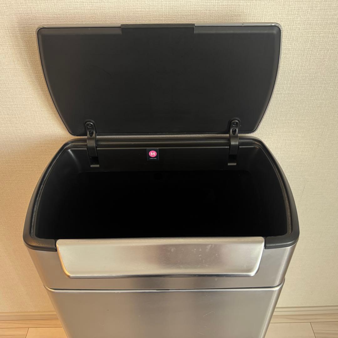 simplehuman レクタンギュラータッチバーダストボックス 40L