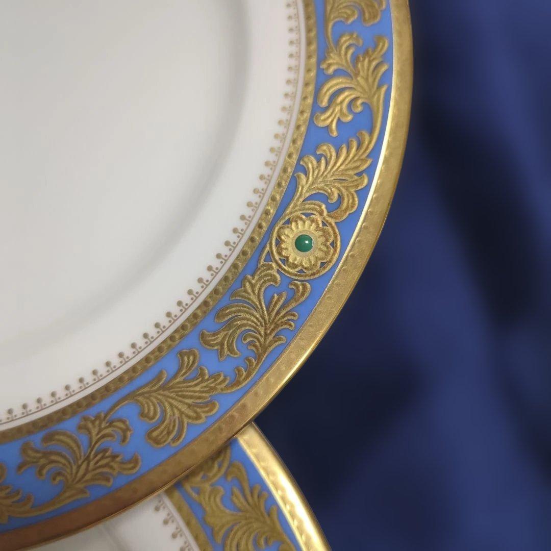 ノリタケ グランブロシェ 食器20点セット 白地 金色装飾