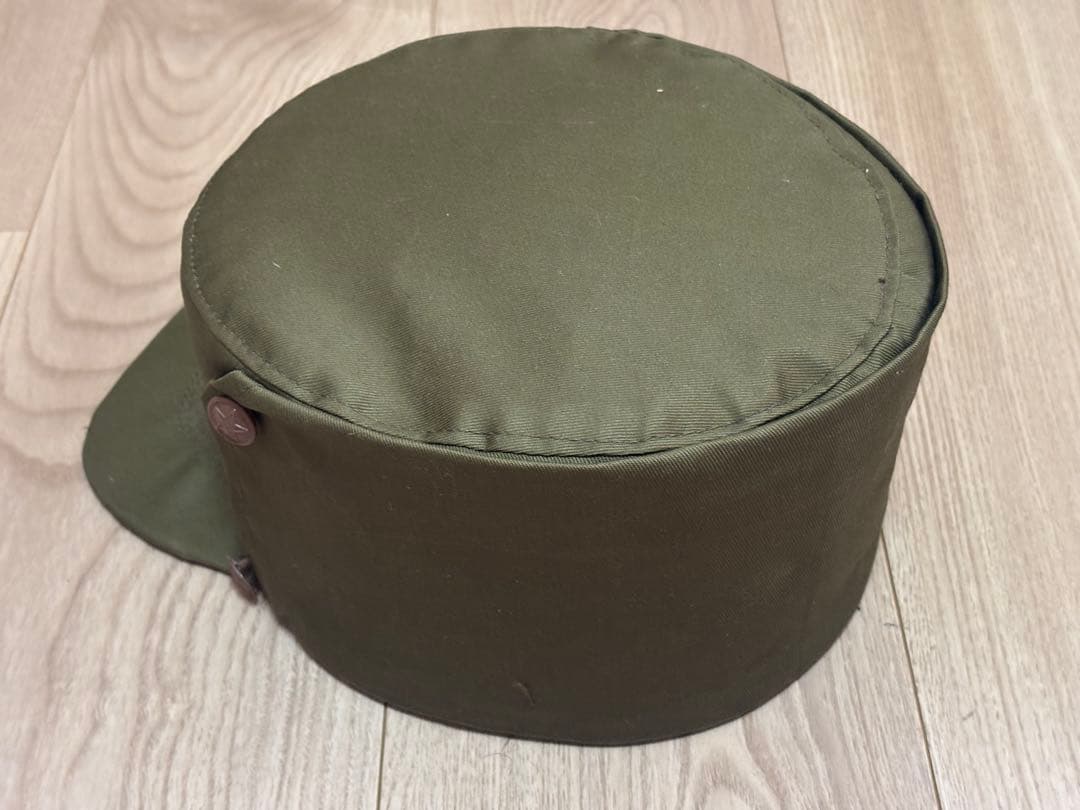 北朝鮮軍 人民軍 精密複製品 現用 兵士用 戦士帽 58センチ 未使用品