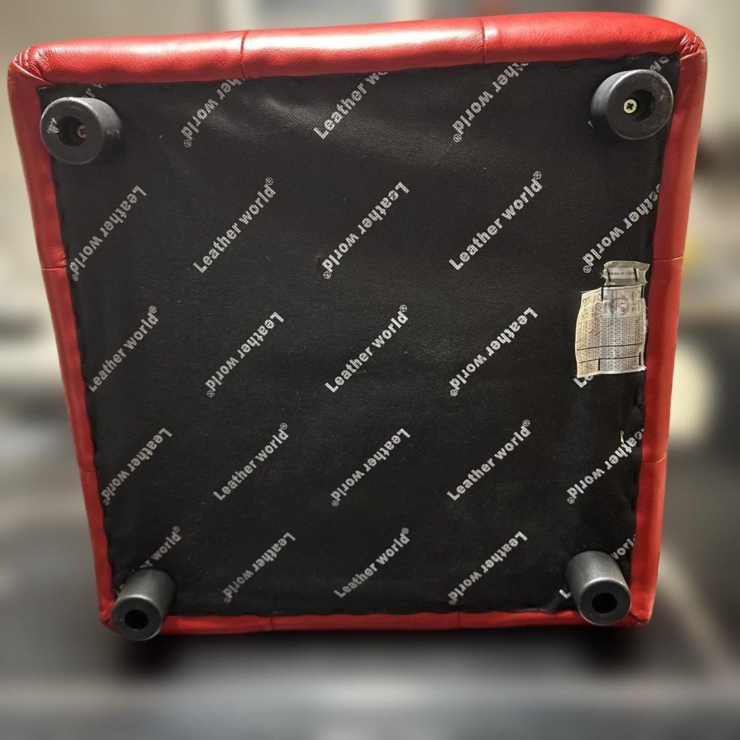 Leather world オットマン