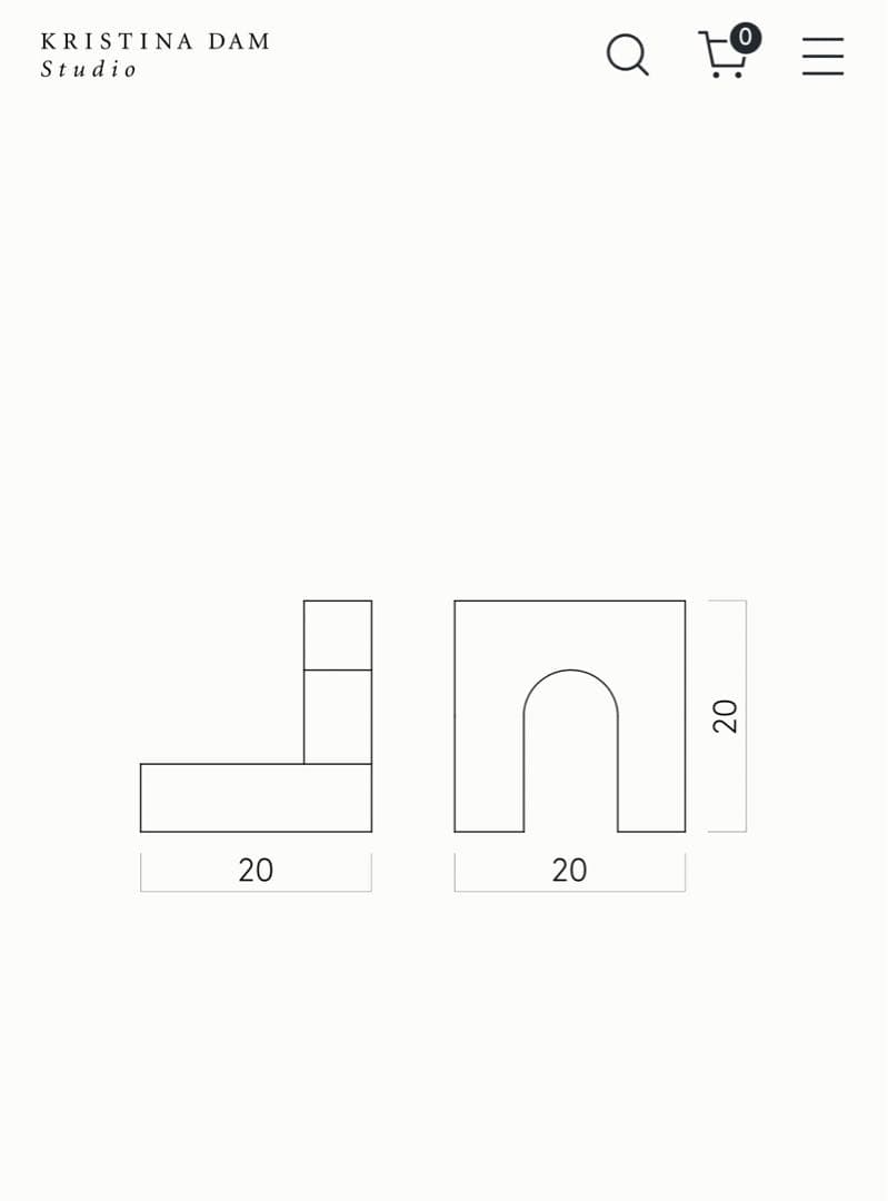 希少　KRISTINA DAM STUDIO クリスティーナダムオブジェ　HAY