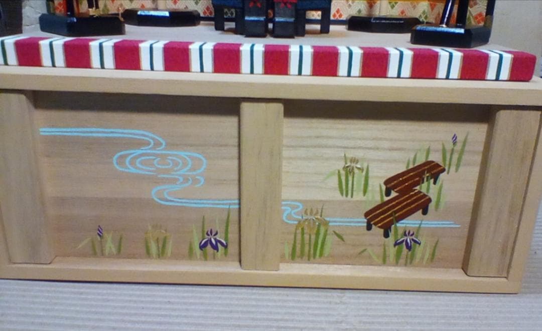 奈良一刀彫　五月人形「甲冑平飾」