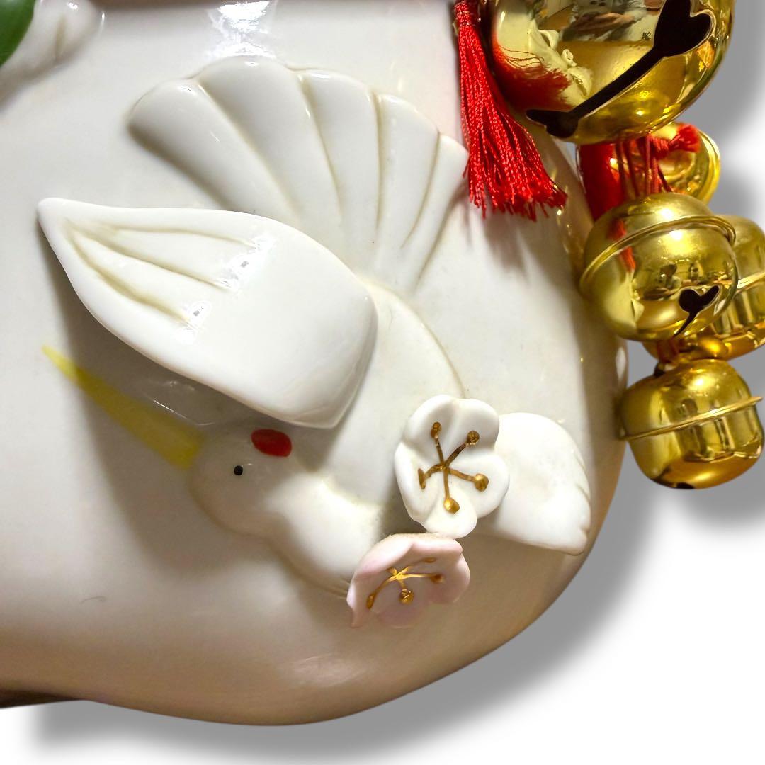 《レア》猫舎道楽堂本舗 大きい招き猫 貯金箱 高さ約30cm