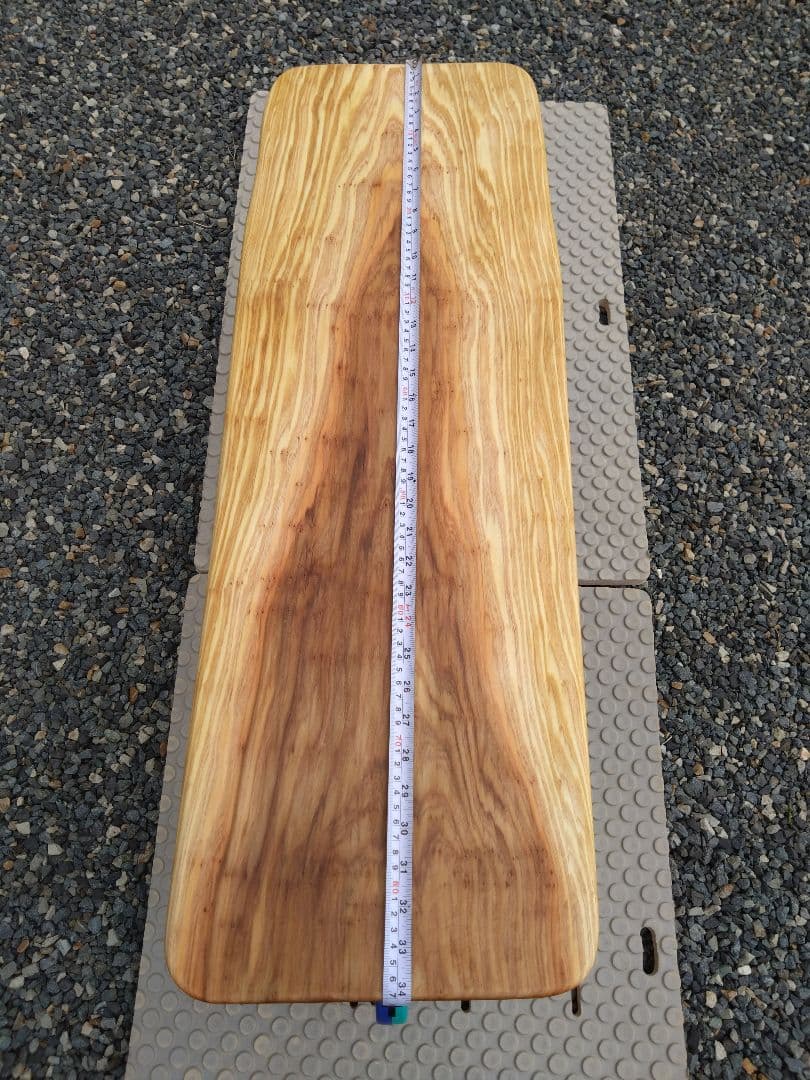 杉板と檜のベンチ84　値下げ❕天板は肌に優しい杉　節無しで杢目が綺麗　脚は檜半切