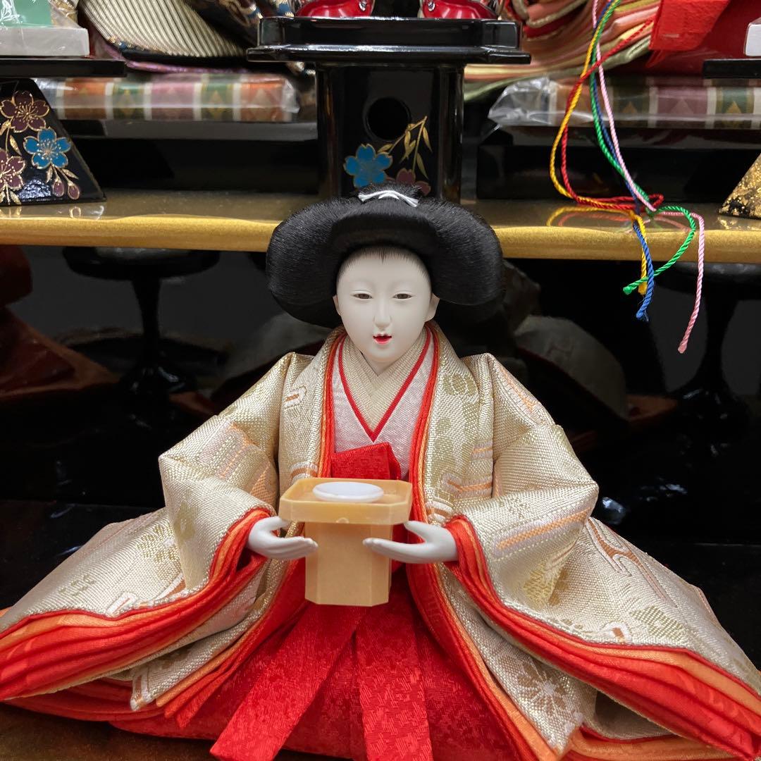 東玉姫小町雛三段飾り