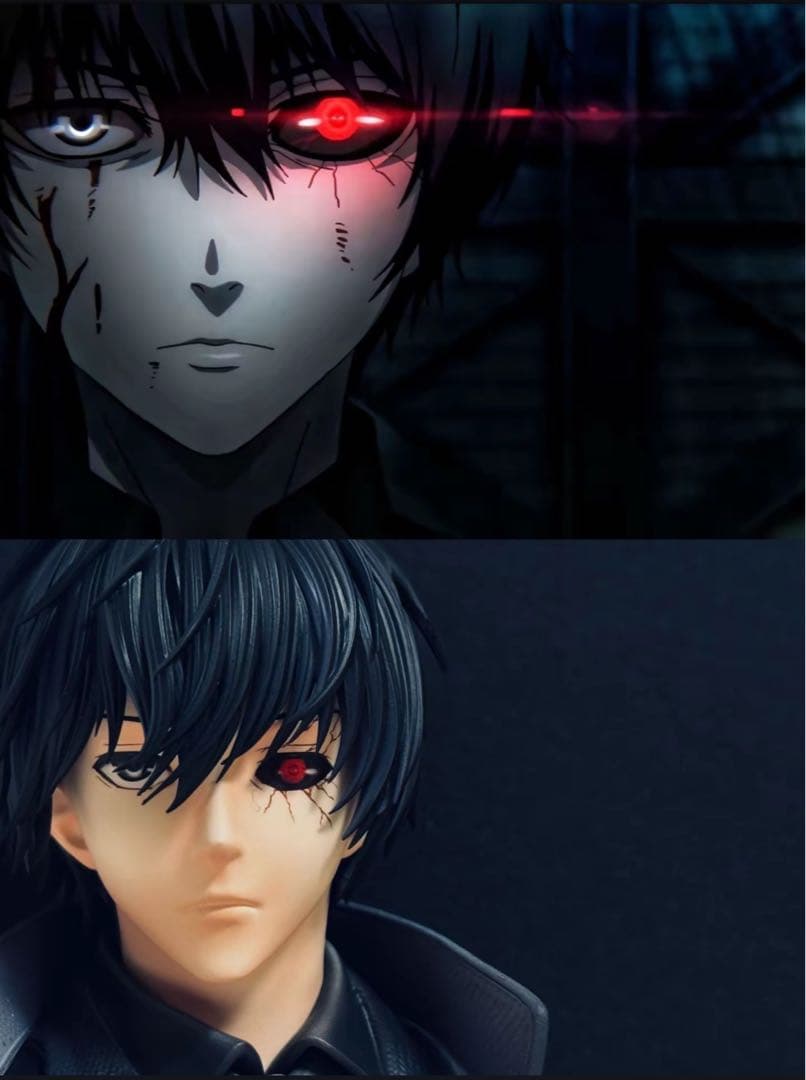 東京喰種トーキョーグール 金木研 【黒い死神】フィギュア ガレージキット1/6