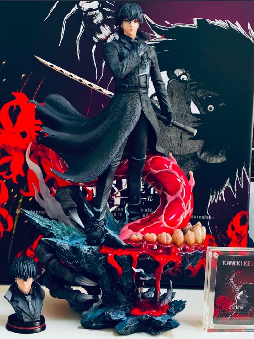 東京喰種トーキョーグール 金木研 【黒い死神】フィギュア ガレージキット1/6